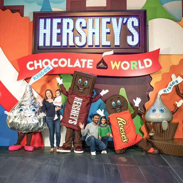 Hershey's Chocolate World in Hershey, Pennsylvania